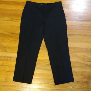 Stafford Men's Black Pants 38" X 30"